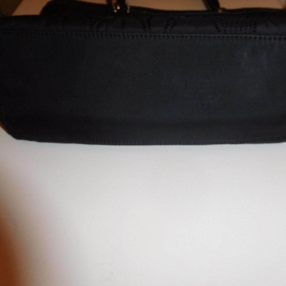 COACH STRIPE STITCHED NYLON TOTE—E1276- F17668 $160 - Picture 7 of 8